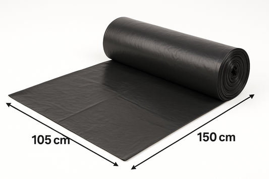 Rollo de bolsas gruesas de basura 105x150