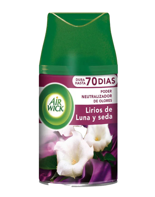 Air Wick - Repuesto Automático |Lirios de Luna y Seda