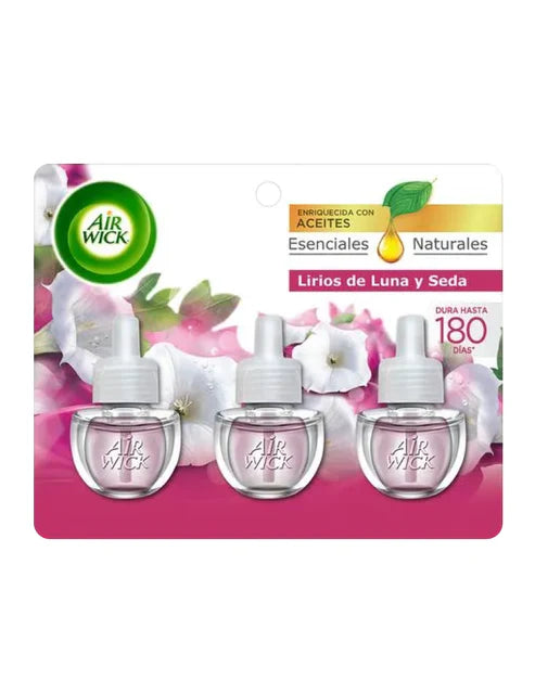 Air wick - Repuesto electrico x3 Lirios de Luna
