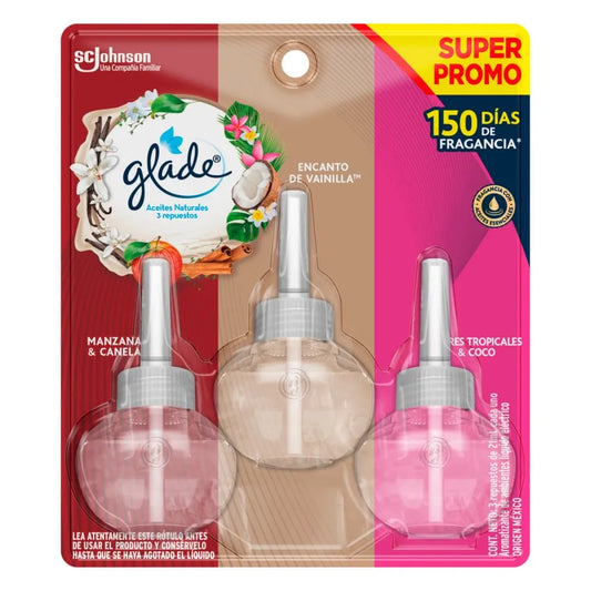Glade - Repuesto Eléctrico 3Un | Mixto