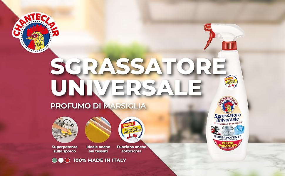 Chanteclair Sgrassatore Universale - Desengrasante Universal 600 ML