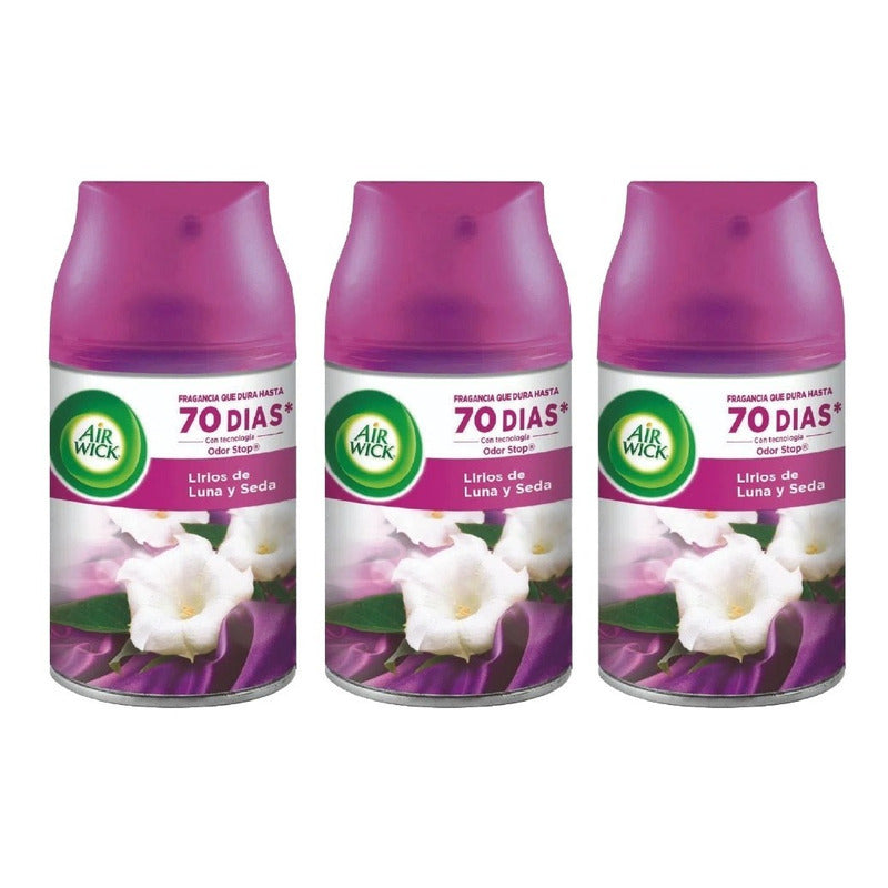 Air Wick Aromatizante Automático  [variedades] [3 Repuestos]