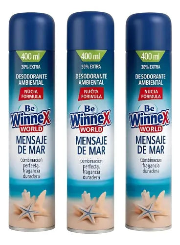 Winnex Ambiental Mensaje De Mar - 3 Unidades