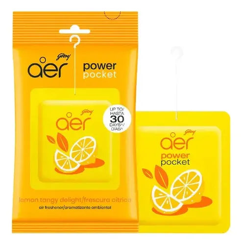 Aer Power Pocket - Ambientador  Citrico  6 Unidades