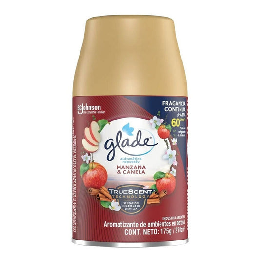 Glade Automatico Repuesto Manzana Y Canela 270ml