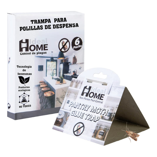 Trampa Polillas Con Feromonas Para Despensa No Toxico 6 Uni