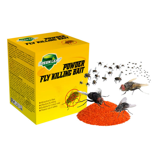 Cebo En Polvo Moscas Mosquitos - Pack 10 Uni De 5g Efectivo