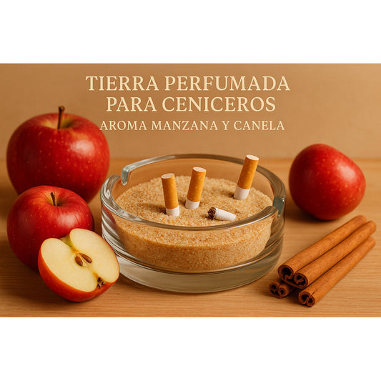 Ambientador Para Ceniceros  Aroma  Manzana Verde Con Canela