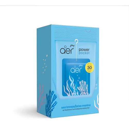 Aer Power Pocket - Ambientador Marina 6 Unidades