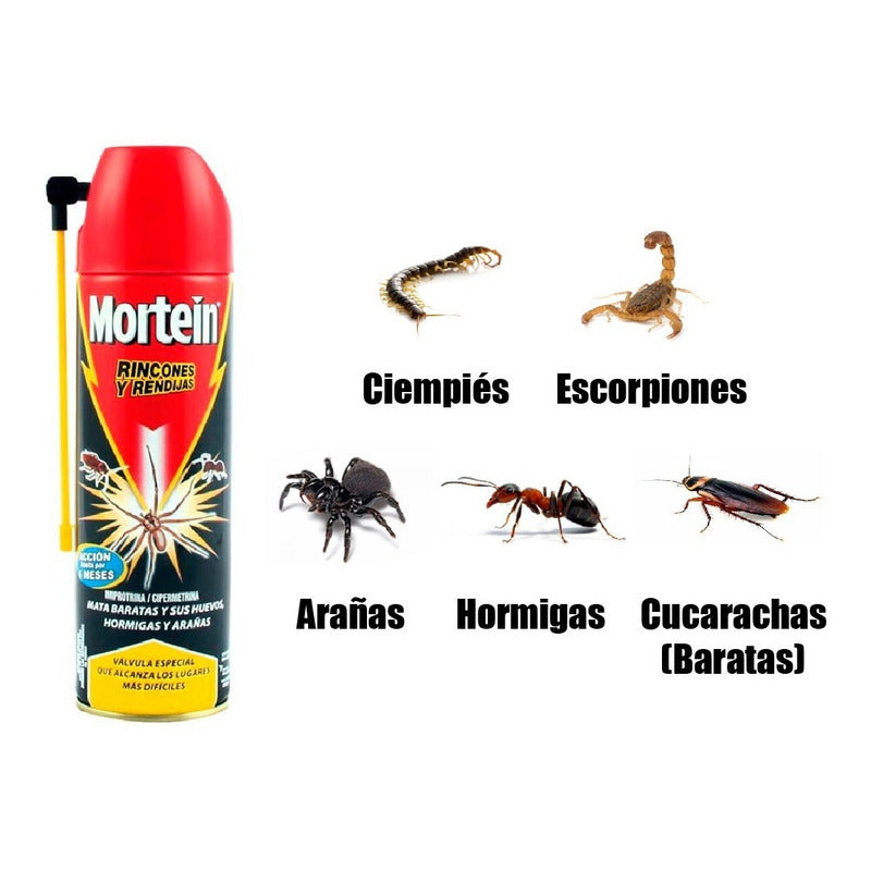Mortein Pro [hormigas, Arañas Y Cucarachas] [300 Ml / 224 G]