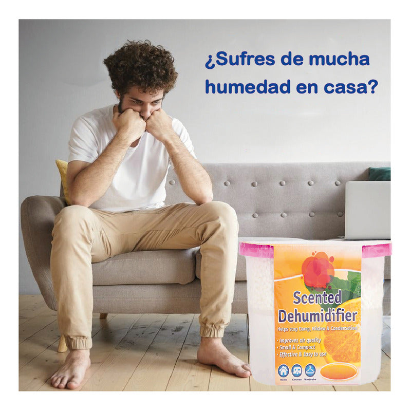 Damprid - Absorbedor De Humedad Desechable [2 Unidades] Seco