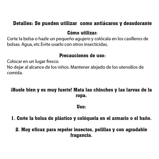 Bolas Madera Repelente Polillas, Cajones Armarios 15 U/100 G
