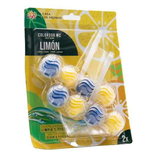 Pastilla Inodoro Colgante  Wc | 2Un. Aroma Limón