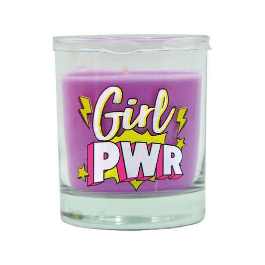 Lumar Aromatic Vela Vaso Con Mensaje -  Girl Power 140g/30h