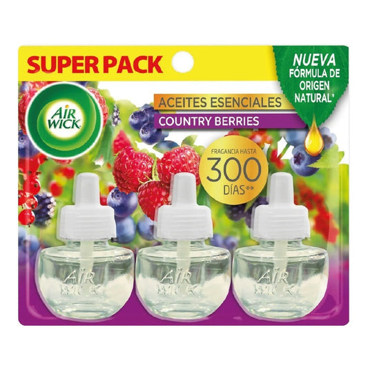 Air Wick Eléctrico  Recarga Súper Pack 3 Repuestos