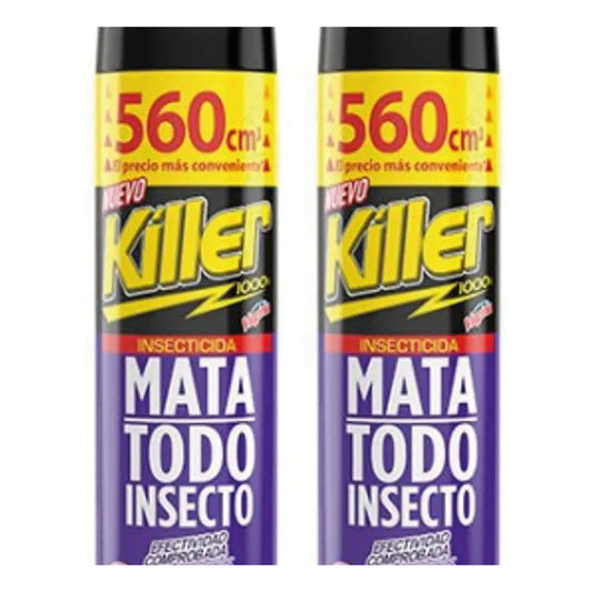 Killer - Eliminador de Insectos  | 2 Un.