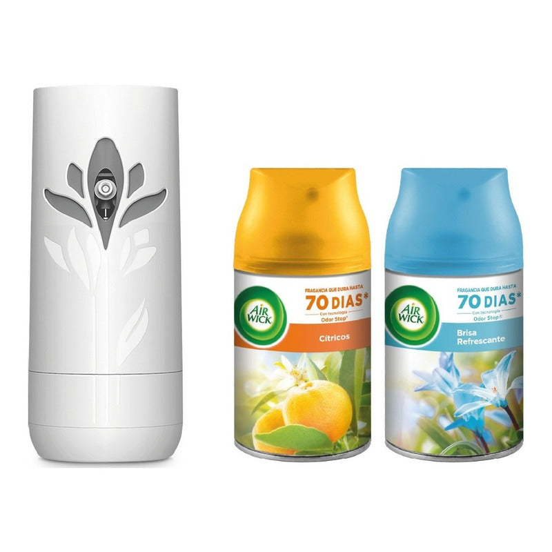 Air Wick Automatico Difusor + 2 Repuestos - Variedades