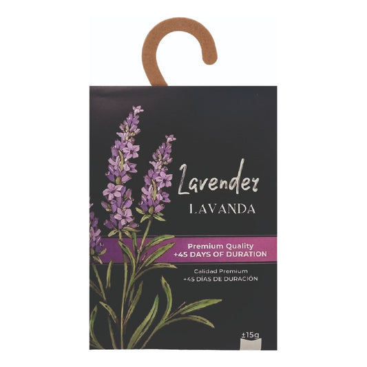 Sobre Perfumado Premium 15g Armario Cajones Autos | Lavanda