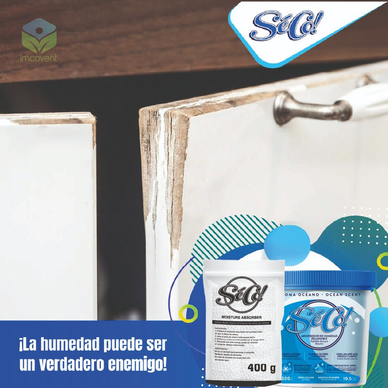 Damprid Absorbedor De Humedad Recargable + 2 Repuestos  Fu