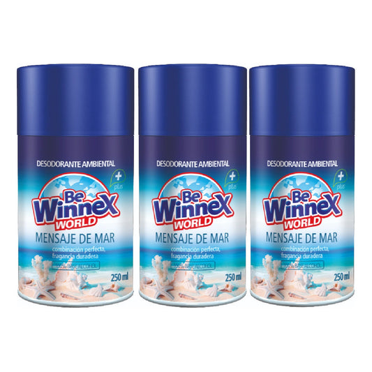 Repuesto Automatico 250 Ml - Mensaje De Mar - Winnex 3u