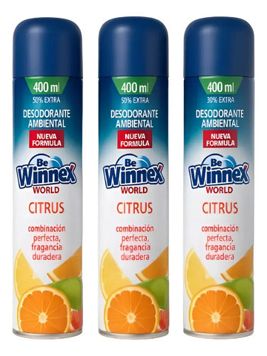 Winnex Ambiental Citrico -3 Unidades