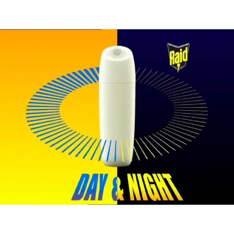 Raid Automático Sin Olor [multi Insectos] [difusor + Repues]