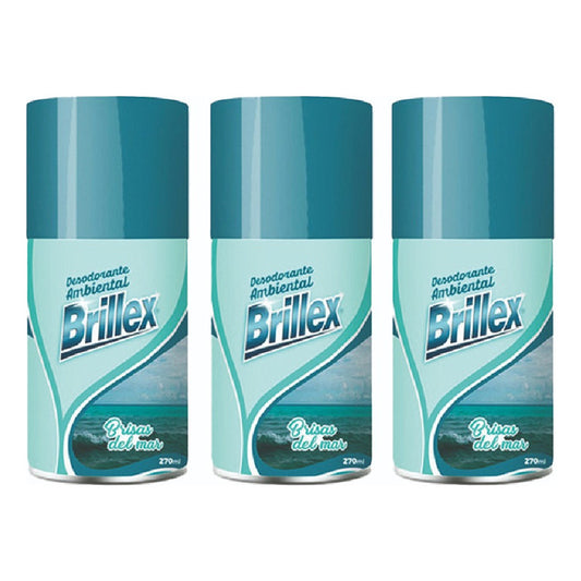 Repuesto Automatico 270 Ml - Brisa Del Mar Brillex 3u Fl