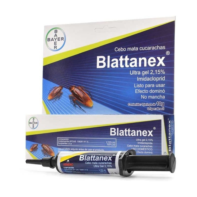 Blattanex - Repelente Cebo (control Cucarachas) Ultra Gel