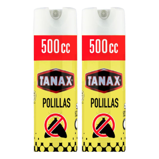 Tanax Repelente Polillas Larvas Efecto Prolongado 500cc 2un