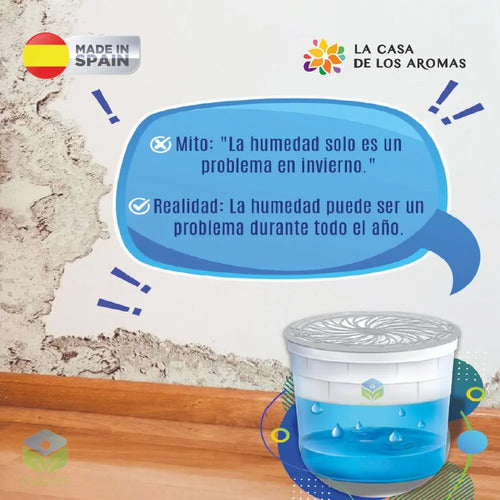 Absorbedor De Humedad Recambio Universal 1 Kg