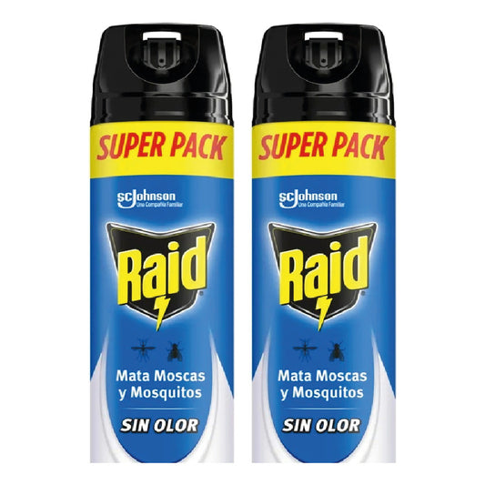 Raid - Moscas/zancudos/mosquitos Sin Olor 420cc