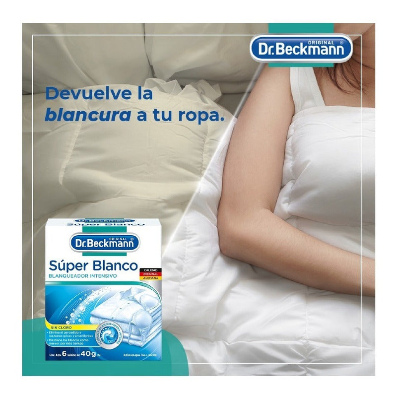 Dr. Beckmann -  Super Blanco Blanqueador Intensivo Sin Cloro