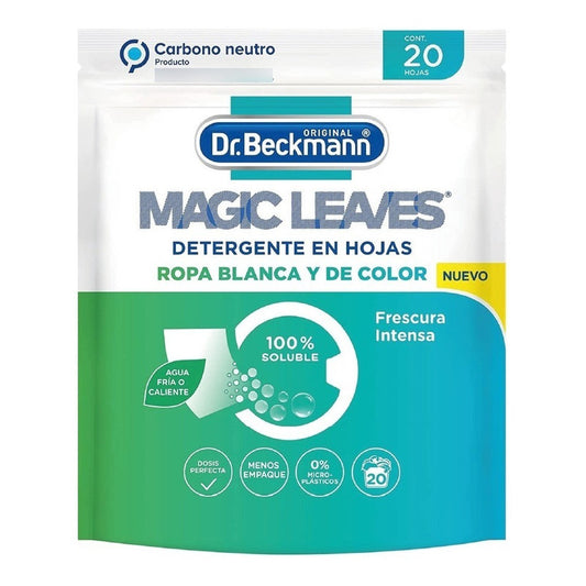 Dr. Beckmann - Magic Leaves Detergente En Laminas /20u