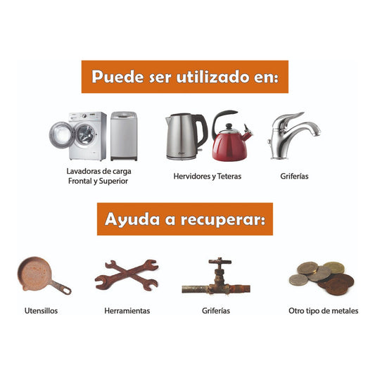 Limpiador [anti Cal Electrodomésticos Y Lavadoras] 500ml Fl