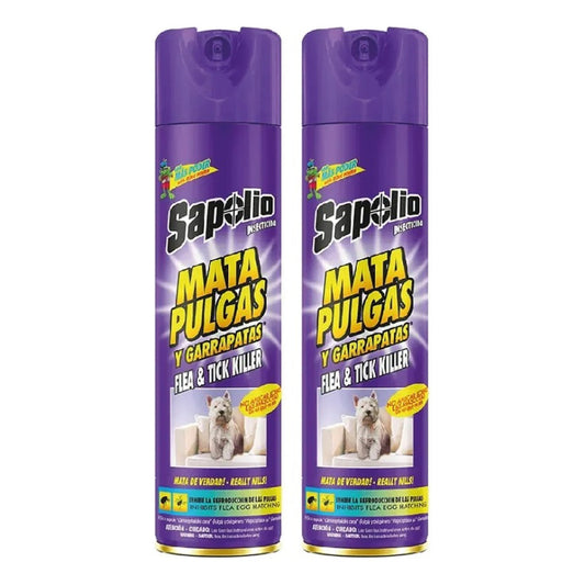 Eliminador De Garrapatas Pulgas  (2u) - Bajo En Olor