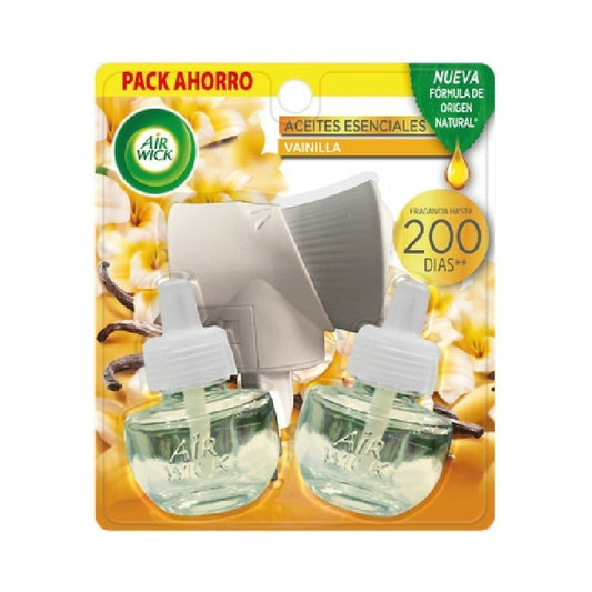 Air Wick Eléctrico Vainilla - Difusor + 2 Repuestos 21 Ml