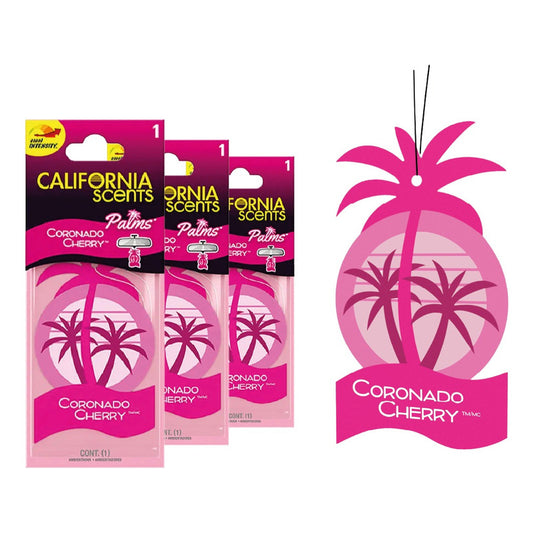 Ambientador California Scents Palms Paper Coronado Cherry X3