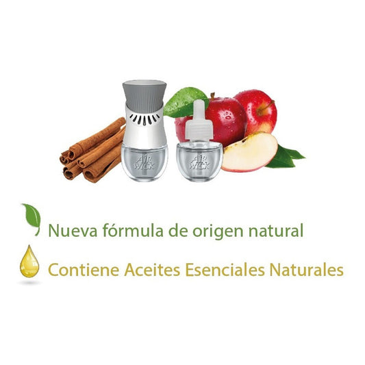 Airwick - Air Wick - Aromas - Enchufe Electrico - Variados - Pack - 2 - 21 Ml (incluye: Es Repuesto)