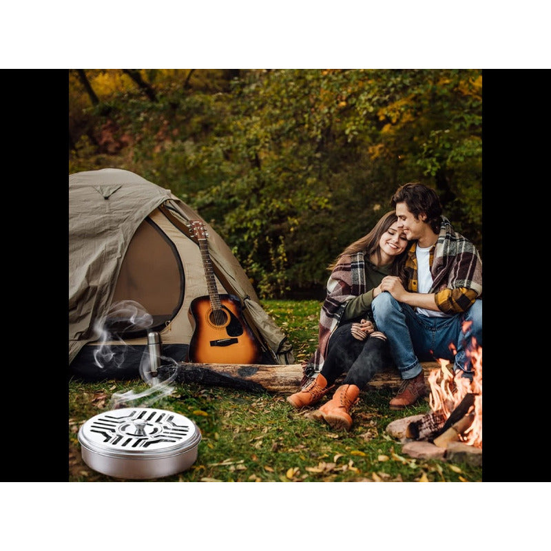 Espirales Citronela Mosquitos Zancudo 30u + Soporte Metal Fl