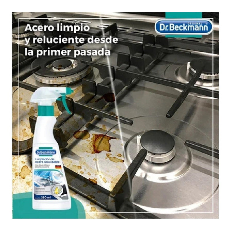 Dr. Beckmann - Limpiador De Acero Inoxidable | 250ml