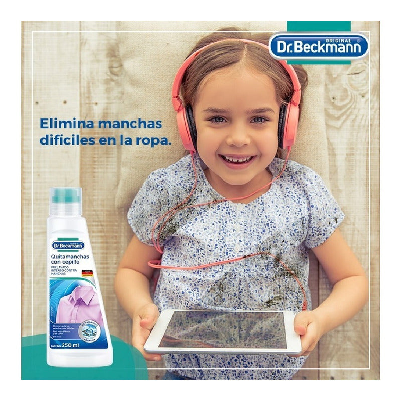 Dr. Beckmann - Quitamanchas Pre-lavado Con Cepillo [250 Ml]