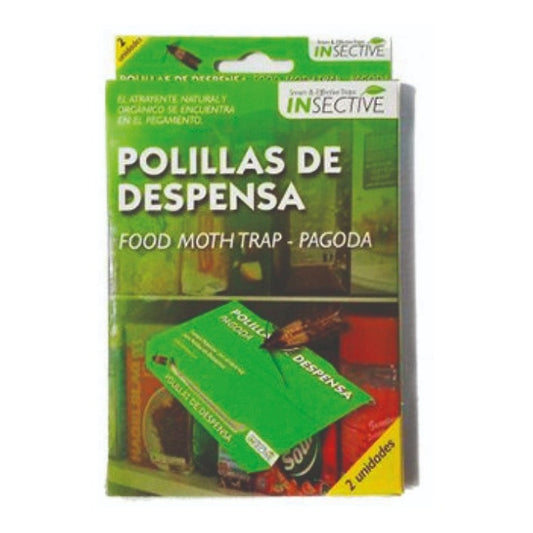 Insective - Trampas Para Polillas De  Despensa [2 Unidades]