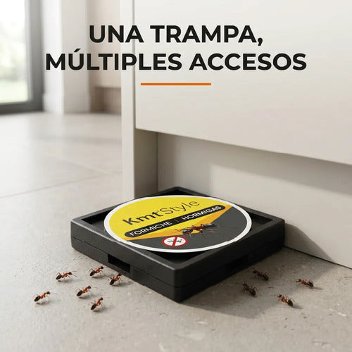 Trampa Hormigas 3 Uni Sin Veneno Hogar Interior Exterior