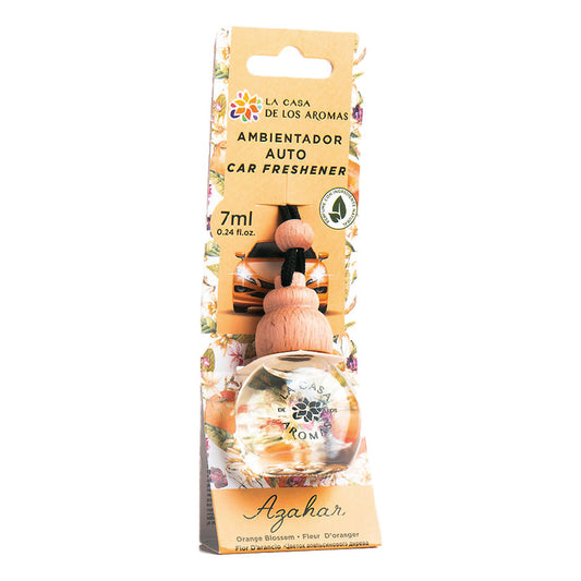 Aromatizador Auto - Car Freshener Colgante 7 Ml Flor Naranja