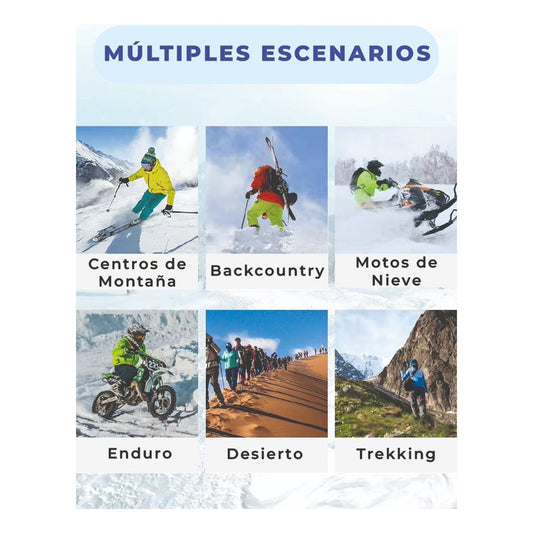 Antiparras Snowboard Ski Uv400 | Antifog | Vtl 17,5 %