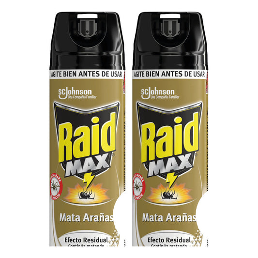 Raid - Moscas Zancudos y Arañas 2 unidades