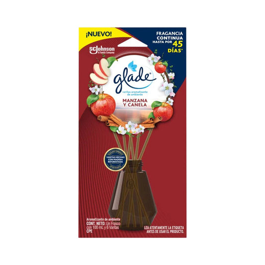 Glade - Varitas Aromatizante De Ambientes / Manzana Canela