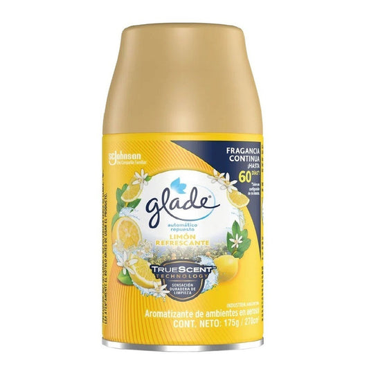 Glade Automatico Repuesto Limon Refrescante 270ml