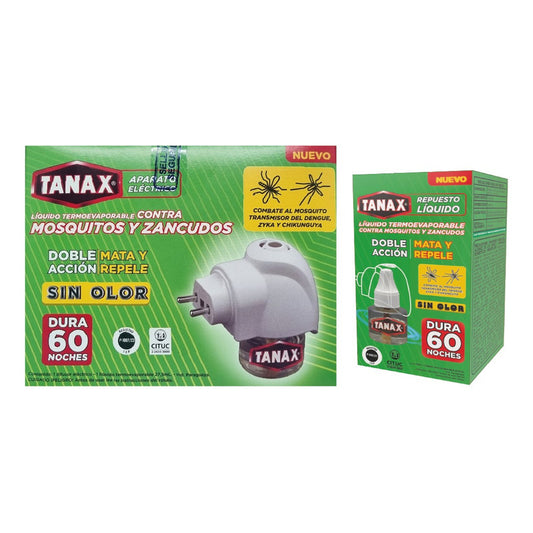 Tanax Electrico - Mosquitos Y Zancudos Difusor + 2 Repuestos