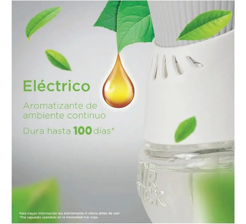 Air Wick Eléctrico Manzana Canela - Difusor + 2 Repues 21 Ml